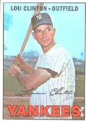 1967 Topps Baseball Cards      426     Lou Clinton